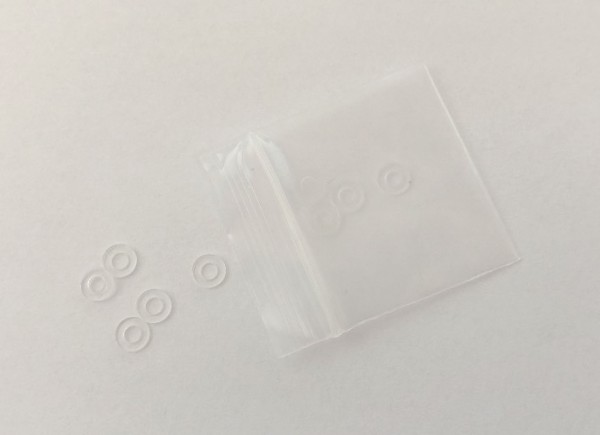 HPH Rondelle en PVC transparente